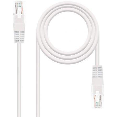 Nanocable Cable de Red RJ45 Cat5e U/UTP 10m Blanco